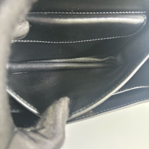 Prada Small Cahier Saffiano Calfskin Black