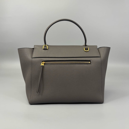 Celine Mini Belt Bag Grained Calfskin Grey