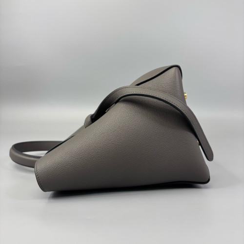 Celine Mini Belt Bag Grained Calfskin Grey