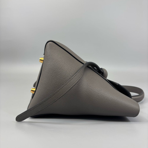 Celine Mini Belt Bag Grained Calfskin Grey