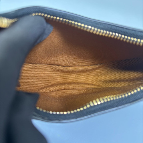Celine Mini Ava Shoulder Bag Triomphe Brown Black
