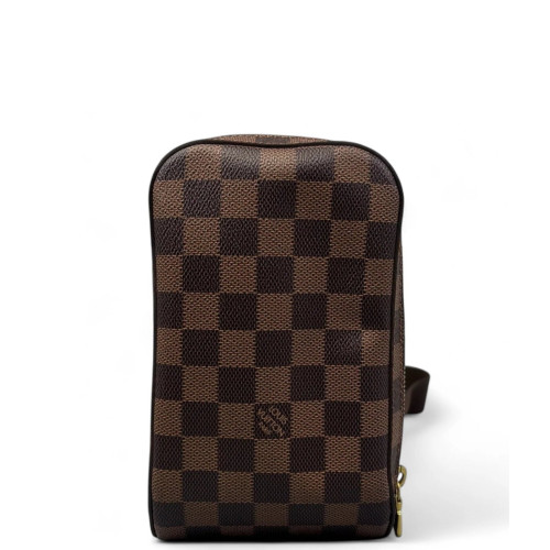 Louis Vuitton Geronimos Belt Bag Damier Ebene Brown