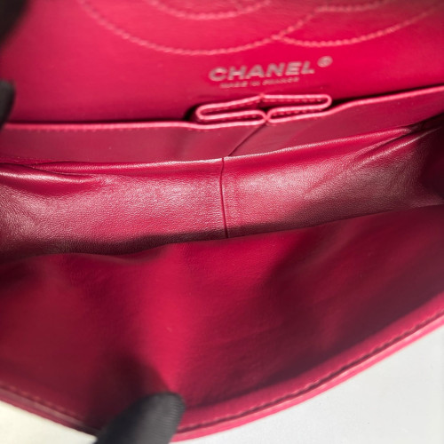 Chanel Quilted 2.55 226 Reissue Double Flap Grained Calfskin Fuchsia