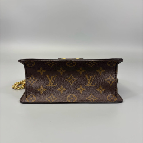 Louis Vuitton Shoulder Bag Vernis Monogram Red Blue Brown
