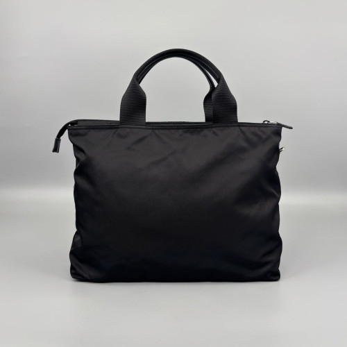 Prada Tote Bag Nylon Vela Black