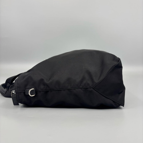 Prada Tote Bag Nylon Vela Black