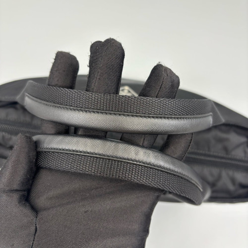 Prada Tote Bag Nylon Vela Black