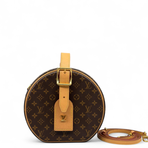 Louis Vuitton Petite Boite Chapeau Monogram Brown