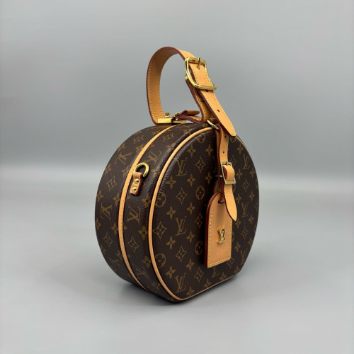 Louis Vuitton Petite Boite Chapeau Monogram Brown