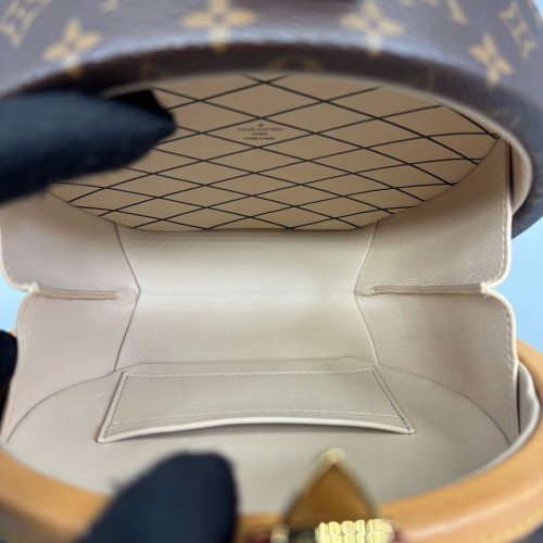 Louis Vuitton Petite Boite Chapeau Monogram Brown