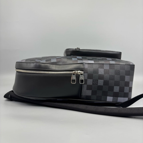 Louis Vuitton Josh Backpack Damier Black Grey Louis Vuitton Josh Backpack Damier Black Grey