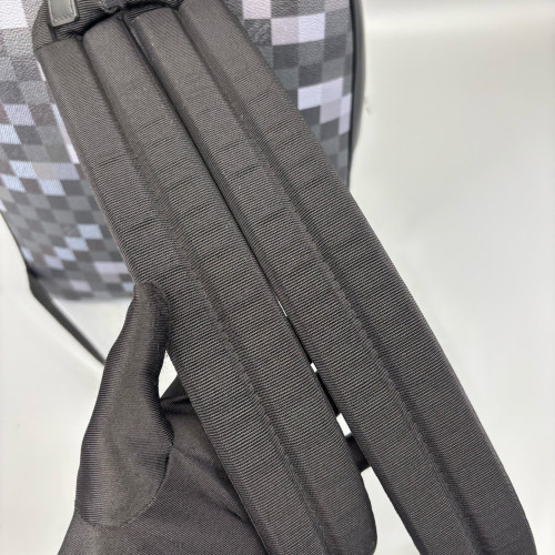 Louis Vuitton Josh Backpack Damier Black Grey Louis Vuitton Josh Backpack Damier Black Grey