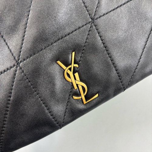 Yves Saint Laurent Shoulder Bag Lambskin Black