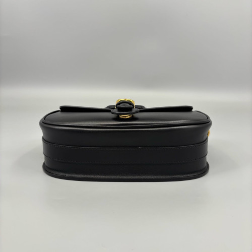 Dior Small Bobby Flap Dior Gravity Leather Black