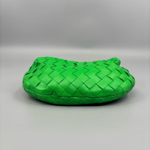 Bottega Veneta Mini Jodie Calfskin Intrecciato Green
