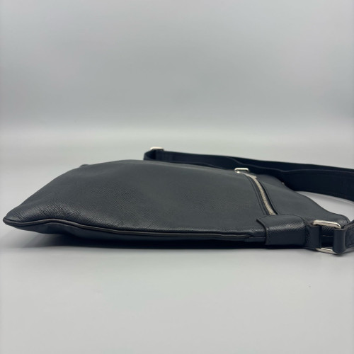 Louis Vuitton Crossbody Bag Calfskin Dark Blue