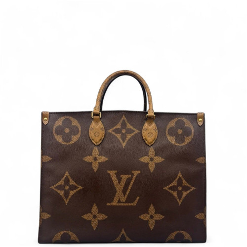Louis Vuitton Onthego GM Reverse Monogram Giant Brown