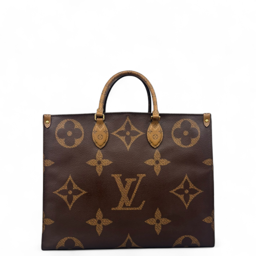 Louis Vuitton Onthego GM Reverse Monogram Giant Brown