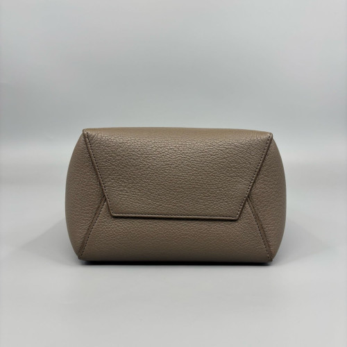 Celine Small Balloon Bucket Grained Calfskin Grey