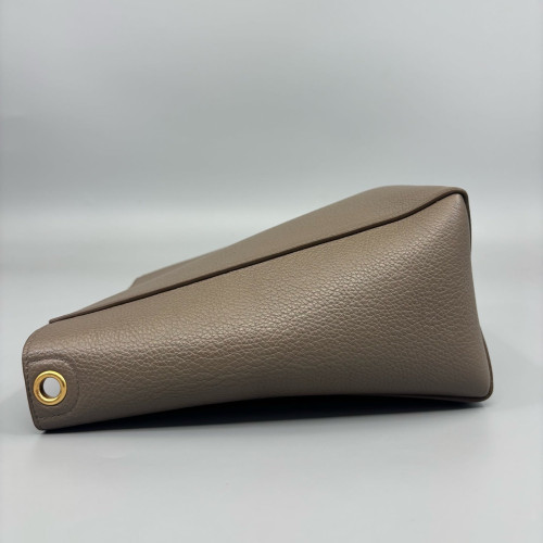 Celine Small Balloon Bucket Grained Calfskin Grey