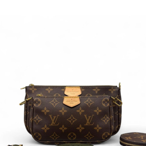 Louis Vuitton Multi Pochette Accessories Monogram Brown