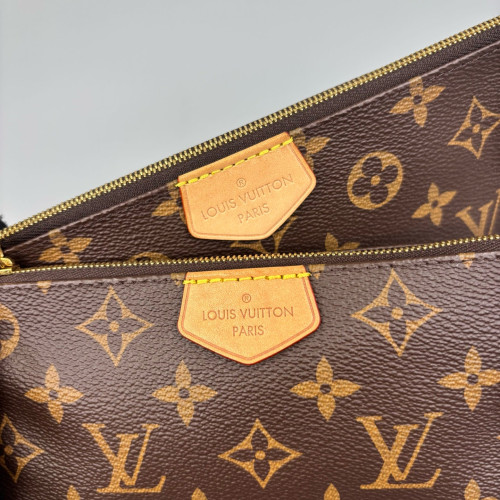 Louis Vuitton Multi Pochette Accessories Monogram Brown
