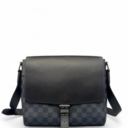 Louis Vuitton Messenger Damier Graphite Black