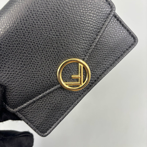 Fendi Crossbody Bag Calfskin Black