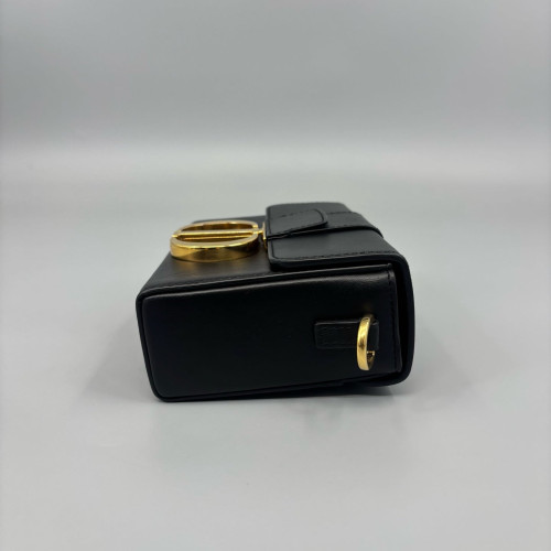 Dior 30 Montaigne Mini Box Bag Calfskin Black Dior 30 Montaigne Mini Box Bag Calfskin Black