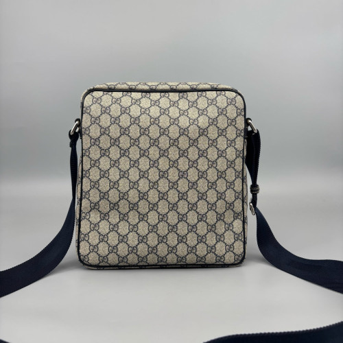 Gucci Messenger GG Supreme Monogram Beige Brown