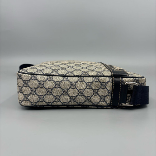 Gucci Messenger GG Supreme Monogram Beige Brown