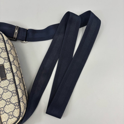 Gucci Messenger GG Supreme Monogram Beige Brown