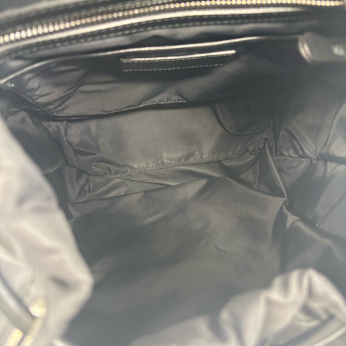 Burberry Medium Rucksack Backpack Nylon Calfskin Black Burberry Medium Rucksack Backpack Nylon Calfskin Black