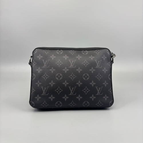 Louis Vuitton Trio Messenger Bag Monogram Eclipse Black Grey