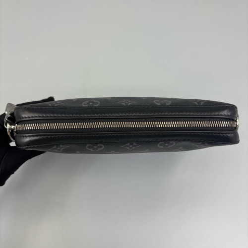 Louis Vuitton Trio Messenger Bag Monogram Eclipse Black Grey