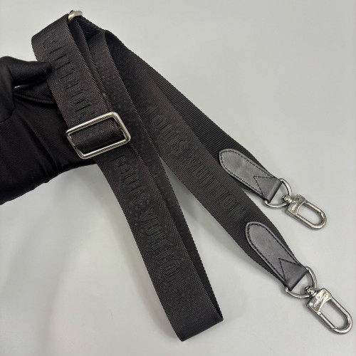 Louis Vuitton Trio Messenger Bag Monogram Eclipse Black Grey
