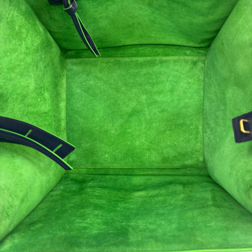 Celine Medium Luggage Phantom Calfskin Blue Green Celine Medium Luggage Phantom Calfskin Blue Green