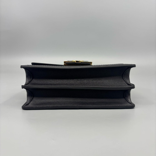 Louis Vuitton Dauphine MM Calfskin Black