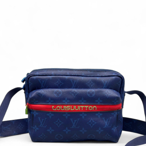 Louis Vuitton Trio Messenger Bag Monogram Blue Red Green