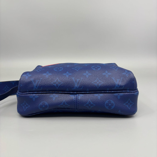 Louis Vuitton Trio Messenger Bag Monogram Blue Red Green