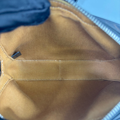 Celine Triomphe Camera Case Triomphe Brown Black
