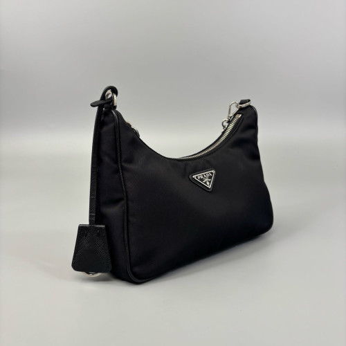 Prada Re-Edition 2005 Shoulder Bag Tessuto Nylon Black