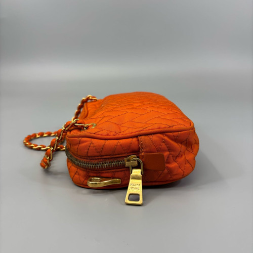 Prada Camera Case Tessuto Nylon Orange