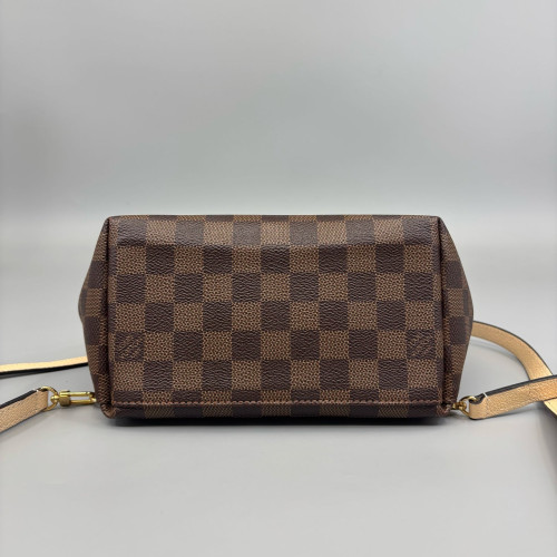 Louis Vuitton Clapton Backpack Damier Ebene Brown Pink