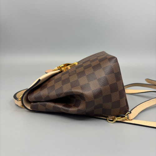 Louis Vuitton Clapton Backpack Damier Ebene Brown Pink