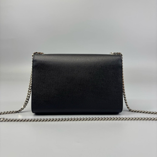Yves Saint Laurent Small Kate Corssbody Bag Shiny Caviar Calfskin Black
