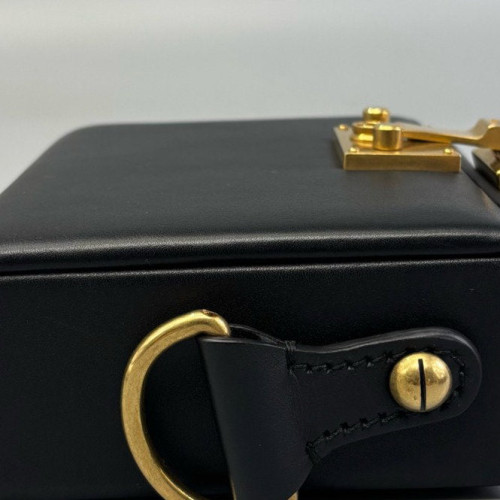 Dior Dioraddict Lockbox Shoulder Bag Calfskin Black Dior Dioraddict Lockbox Shoulder Bag Calfskin Black