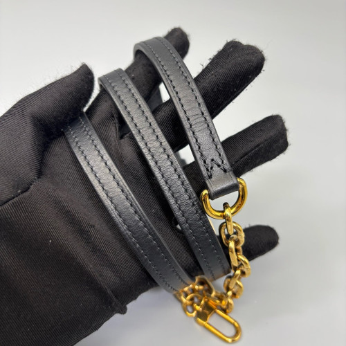 Louis Vuitton Trunk Clutch Reverse Monogram Brown Black