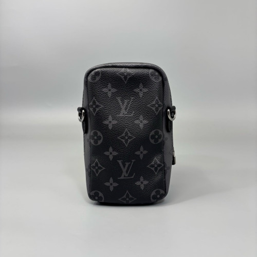 Louis Vuitton Phone Holder Reverse Monogram Black Louis Vuitton Phone Holder Reverse Monogram Black