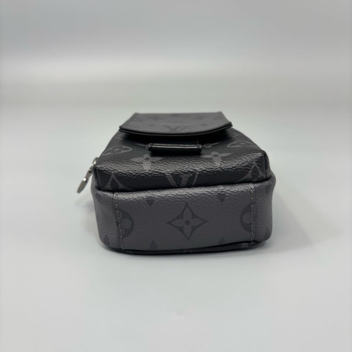 Louis Vuitton Phone Holder Reverse Monogram Black Louis Vuitton Phone Holder Reverse Monogram Black